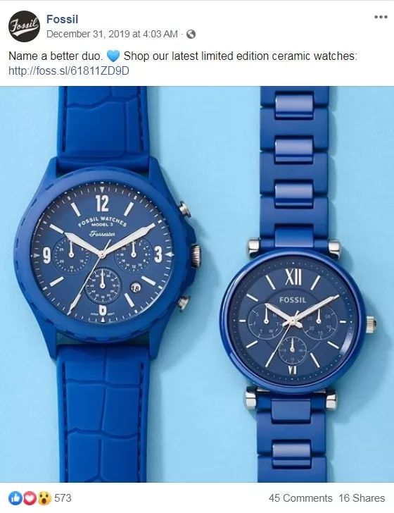 手表--FB內(nèi)容營銷攻略