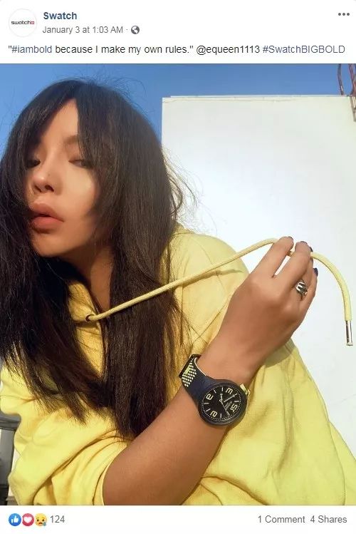 手表--FB內(nèi)容營銷攻略