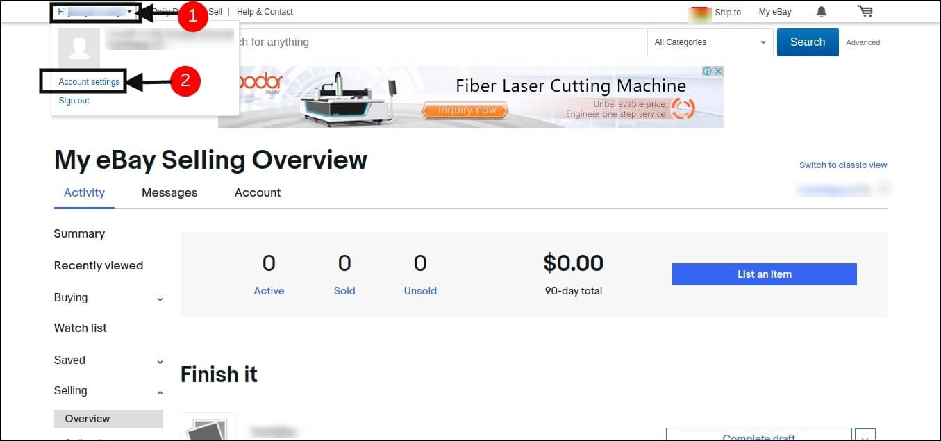 【图文详解】卖家如何在eBay上添加付款方式？