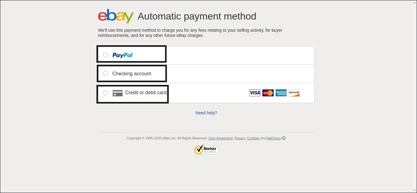 【图文详解】卖家如何在eBay上添加付款方式？