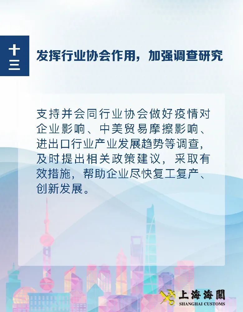 硬核！上海海关出台支持外贸发展13条措施