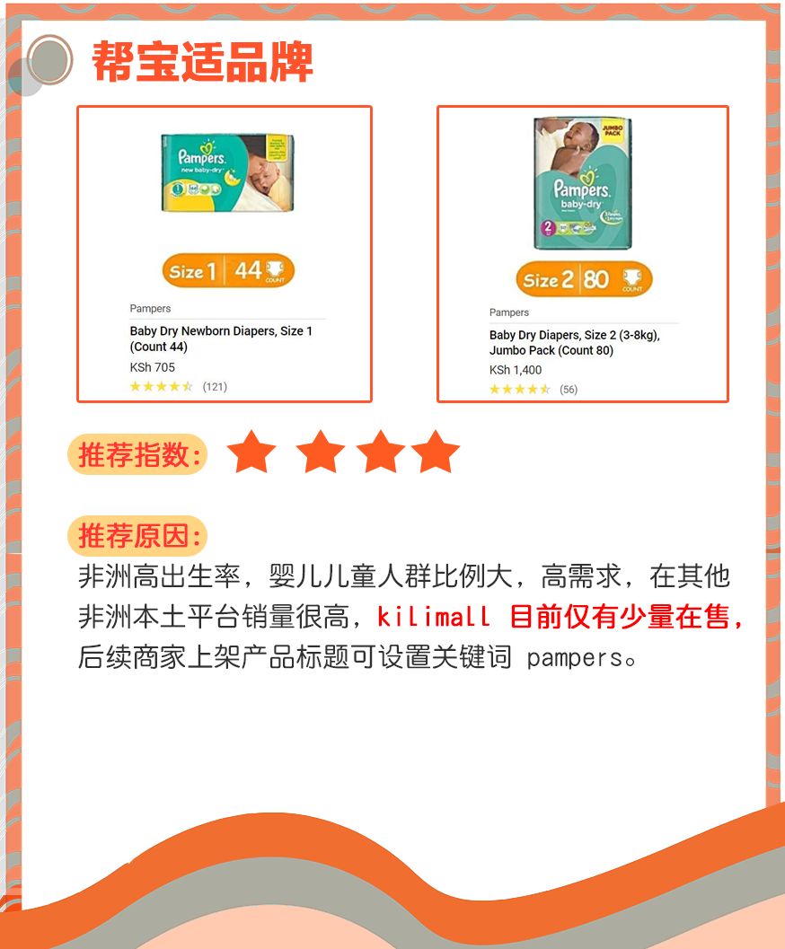 Kilimall先来先得，九大热搜产品虚位以待！