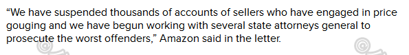 口罩免关税和卖家无关！高价卖家可能被起诉