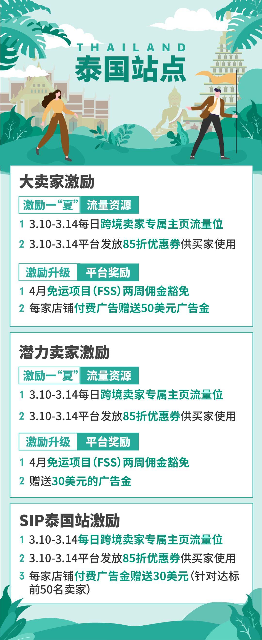 Shopee卖家复苏计划新番：返现、免运项目免佣，广告金、主页流量位免费送！