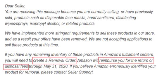 亚马逊着手删除口罩，洗手液listing，还有库存的卖家该怎么办？