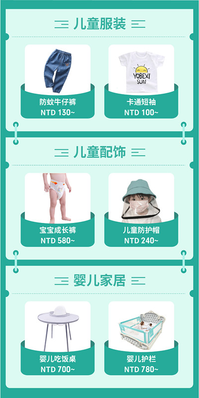 选品指南 | 台湾4.4儿童节大促热销品推荐