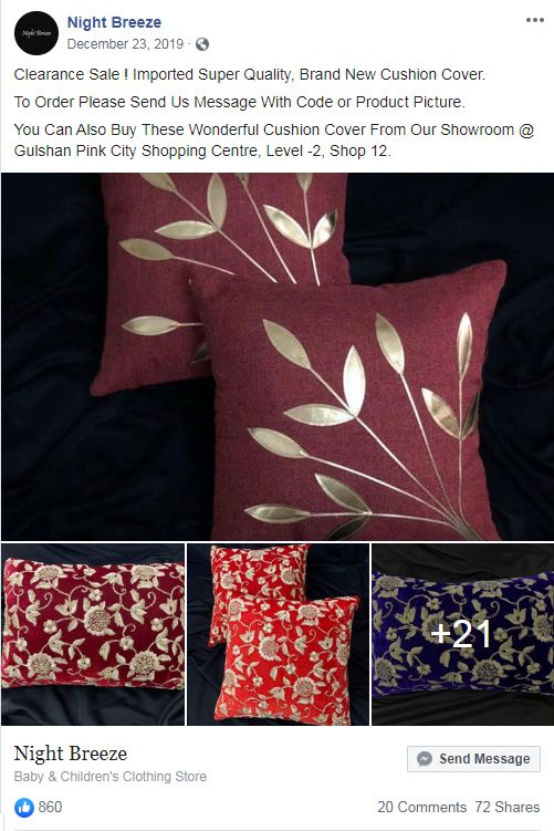 家纺用品--Facebook内容营销攻略