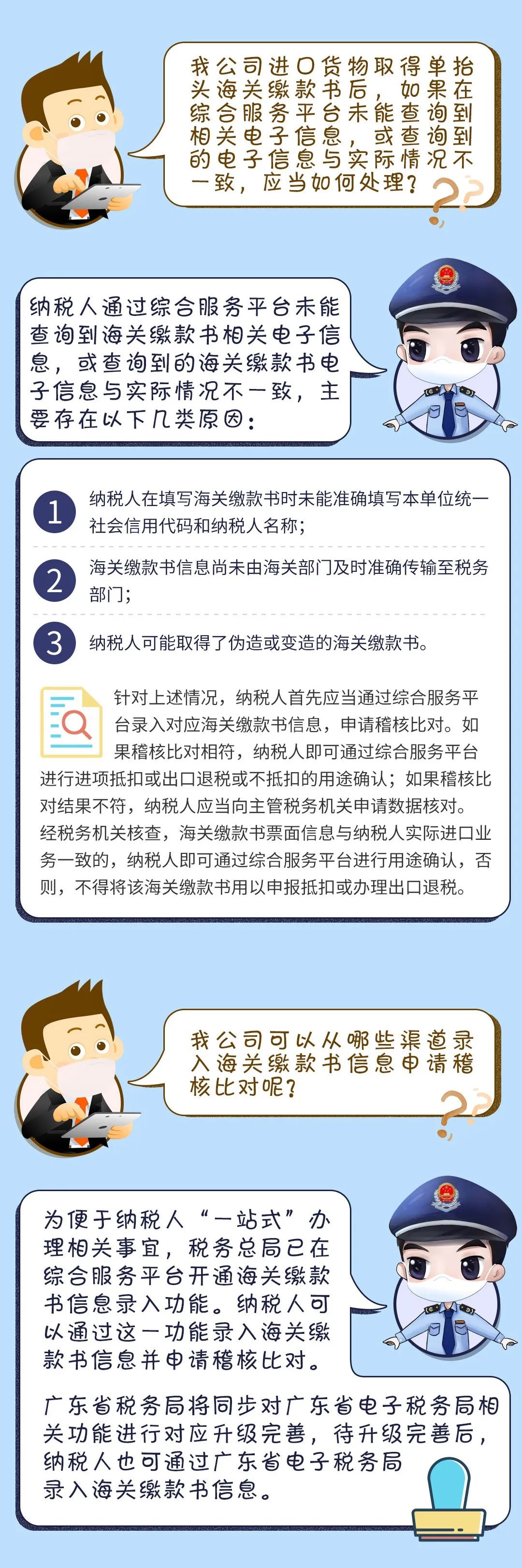 提醒！海关进口增值税专用缴款书业务流程优化啦