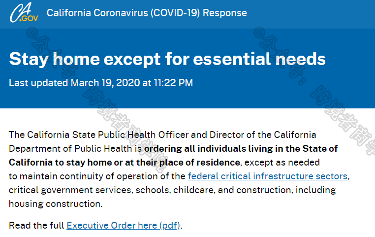 美国第一例“封城”！当心接下来的后手！