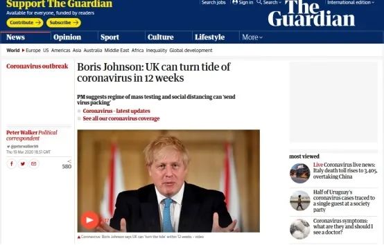 不再举手投降，放弃“群体免疫”，砸上全部身家全民“发薪”的英国，要在12周内扭转疫情?