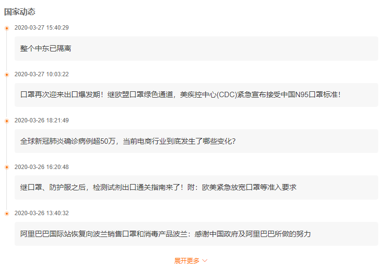 重磅！雨果网上线“跨境疫情实时动态”专区