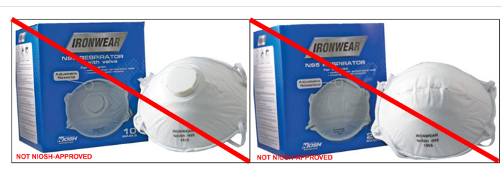 美国拒绝中国标准N95口罩后续①：CDC发布虚假NOISH认证口罩，中国多家企业被点名