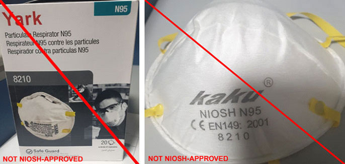 美国拒绝中国标准N95口罩后续①：CDC发布虚假NOISH认证口罩，中国多家企业被点名