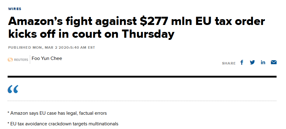 亚马逊惹大事？可能将面临2.7亿罚款