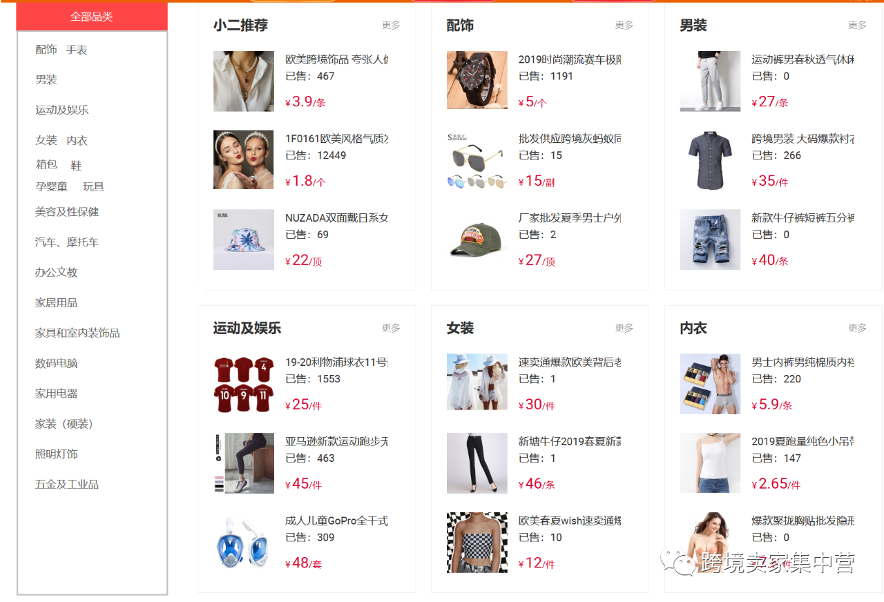 亚马逊新手卖家的选品--1688网站的一些思路