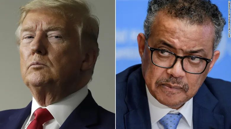 特朗普停缴世卫会费！指责世卫组织“处置失当、隐瞒疫情”