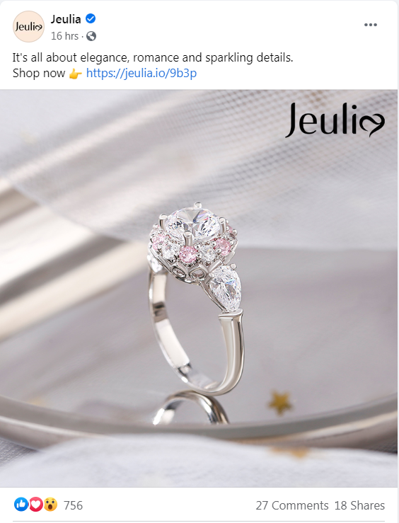 獨(dú)立站案例分析：時(shí)尚飾品優(yōu)質(zhì)站點(diǎn)分析--Jeulia.com