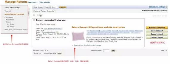 【运营实操】如何处理亚马逊上的退货（Return Request）