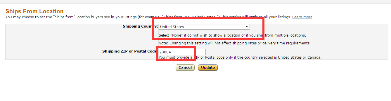 亚马逊FBA操作流程及亚马逊运费设置
