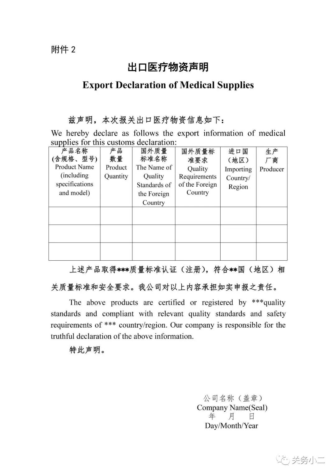 一张表读懂商务部12号公告，非医用厂家不影响正常申报