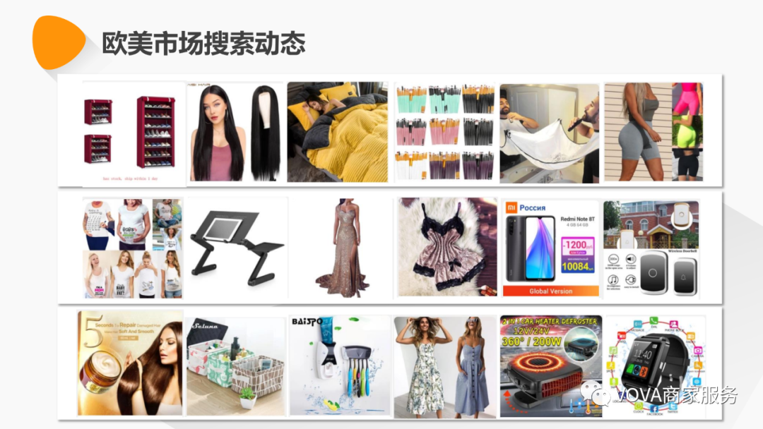 VOVA市场周报（0427）：欧美市场热销产品及选品建议