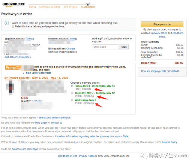 添加FBM配送方式——疫情期间处理物流问题的一种方法