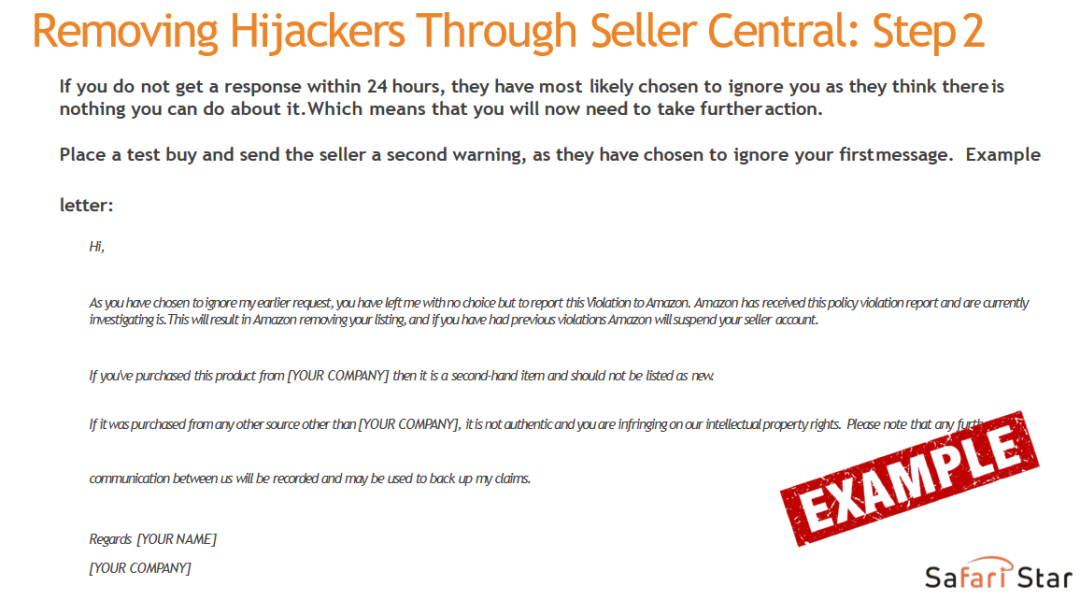 Richard第10期:亚马逊卖家如何保护自己的链接以及赶走跟卖