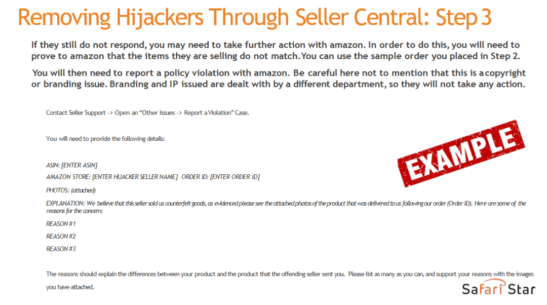 Richard第10期:亚马逊卖家如何保护自己的链接以及赶走跟卖