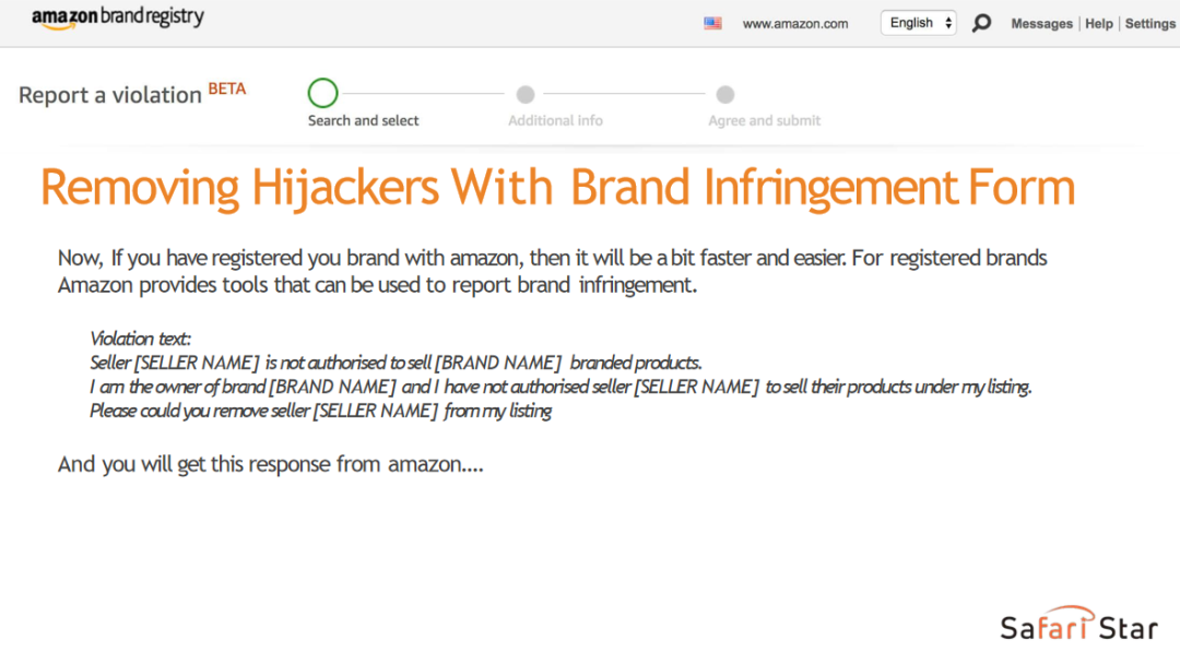 Richard第10期:亚马逊卖家如何保护自己的链接以及赶走跟卖