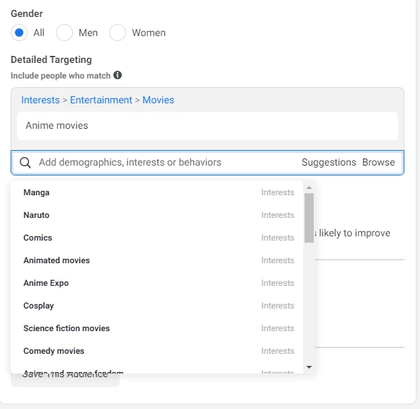 自建站引流：使用Facebook广告兴趣定位精准寻找潜在客户