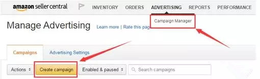 如何投放亚马逊站内广告？