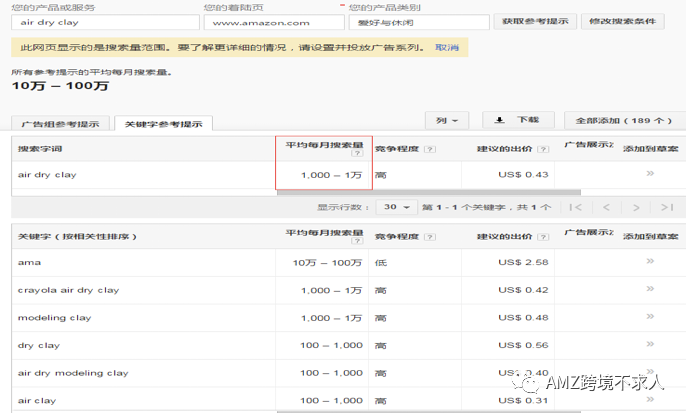 最全查找亚马逊关键词方法汇总
