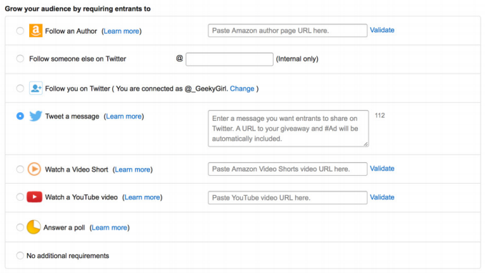 亚马逊促销活动Promotion⑤：Giveaway（亚马逊抽奖）的设置教程