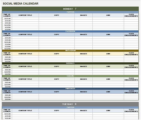 7个步骤教你创建社媒营销日程表，紧跟热点事件
