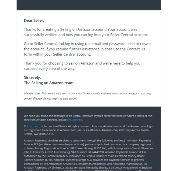 注册亚马逊店铺，快的10分钟，慢的3个小时下店