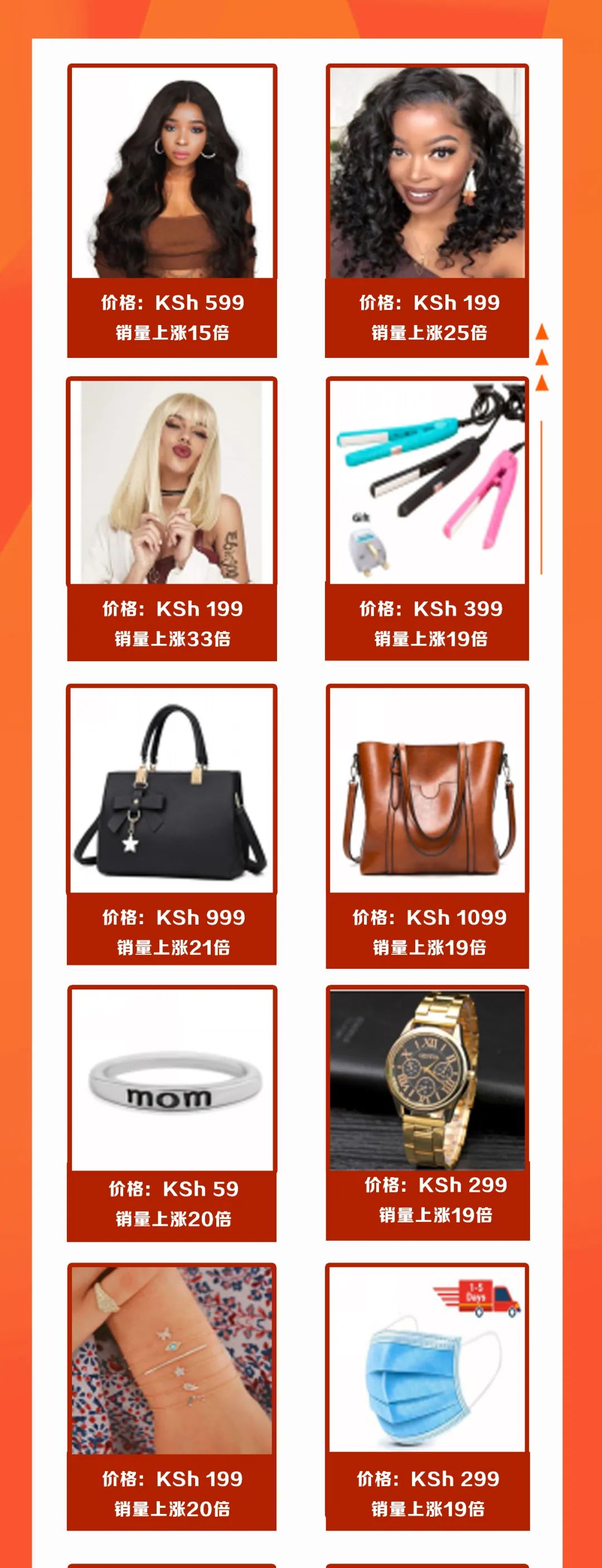 商品卖断货啦丨Kilimall时尚大促完美落幕，相比手机周增长115%