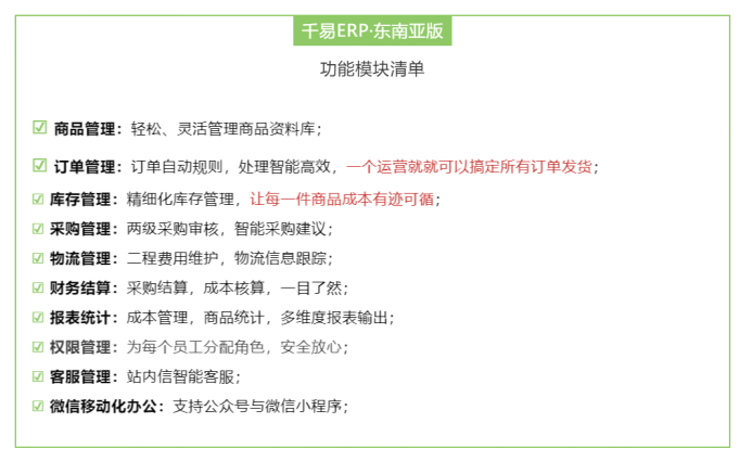 千易三周年庆，ERP·东南亚版限时3.8折！老邀新各得2个月！