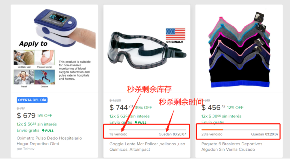 Mercado Libre墨西哥站秒杀活动自助激活功能上线