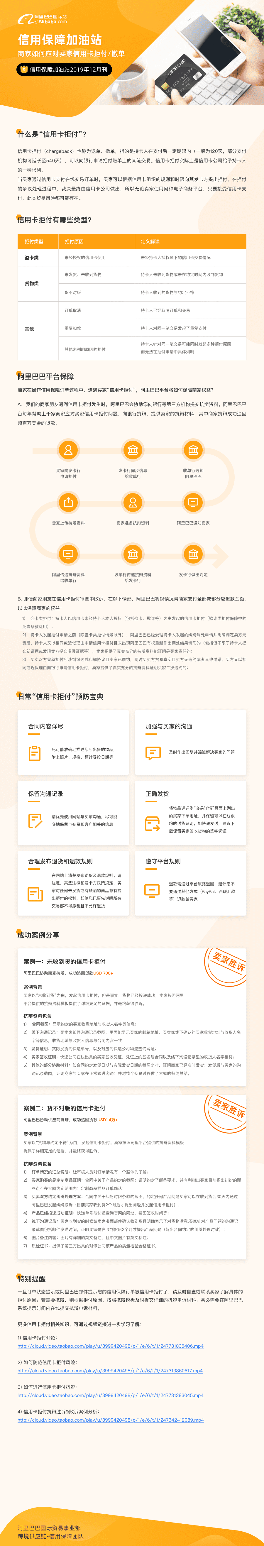 阿里国际站商家如何应对买家信用卡拒付/撤单