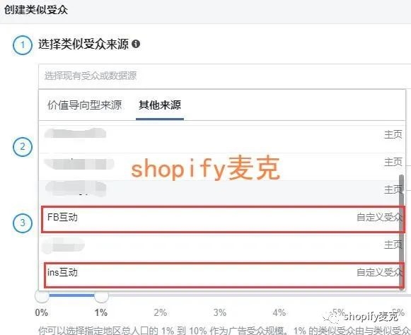 shopify麦克：讲讲facebook广告受众(1)