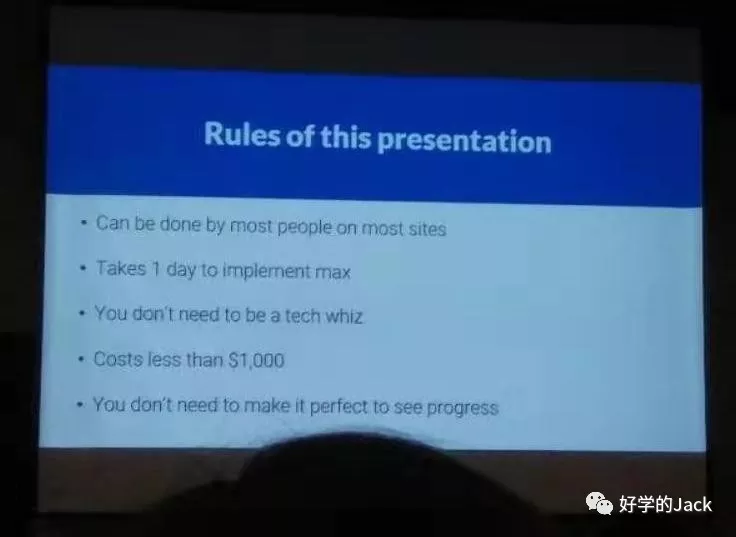 Jack清迈SEO大会两天总结