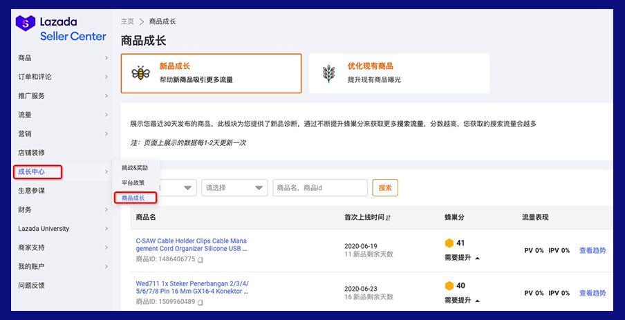 Lazada商家中心再升级，大数据参谋选品备货 