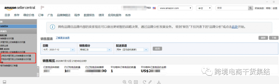 亚马逊的各种数据报告对卖家运营有什么样的作用？
