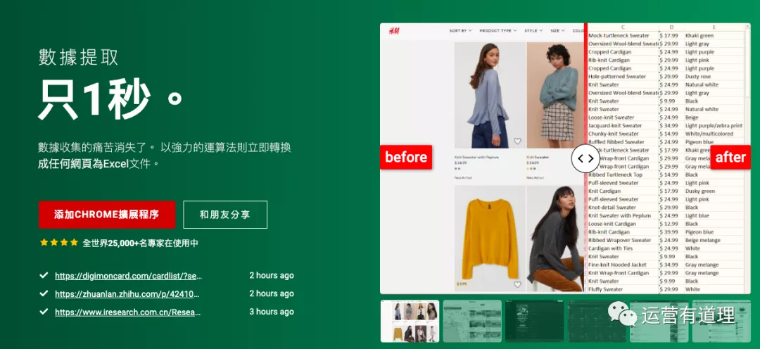8个免费工具|含最全红人查找、最简单爬虫、赚钱分享平台