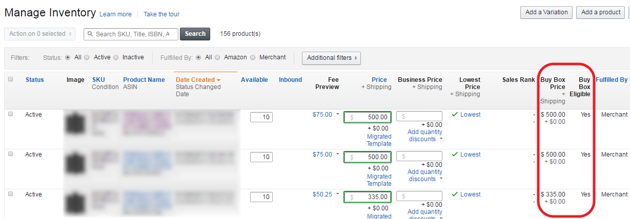 如何查看亚马逊商品是否有获得BUY BOX黄金购物车？