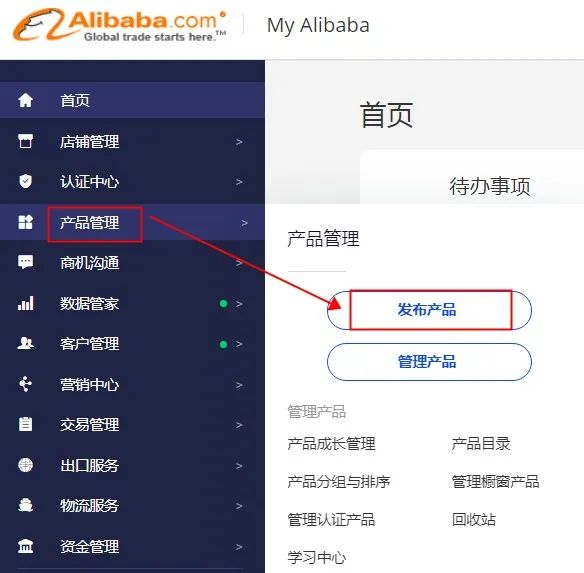 阿里巴巴国际站商品智能发布功能，助您快速上新发品！