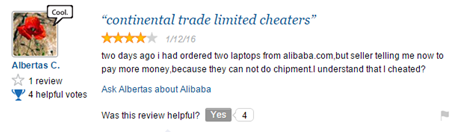 海外買家是這么評價阿里巴巴國際站的！