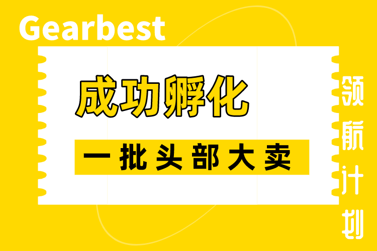 最高进账500万！Gearbest“领航计划”成功孵化一批头部大卖