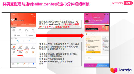 LAZADA各站点直播流程解析&直播注意点