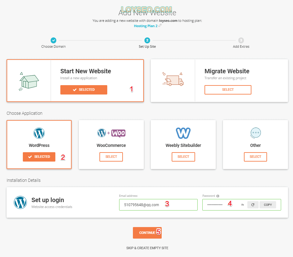 siteground创建wordpress网站教程-4